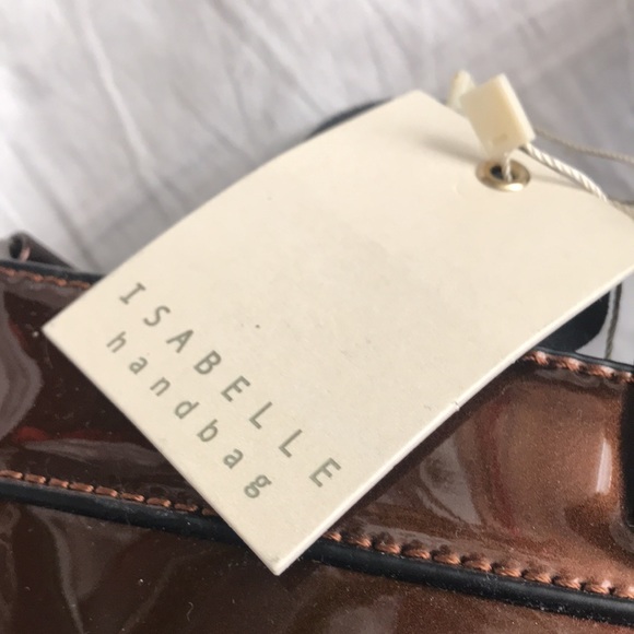 Exquisite color NEW patent leather bag- ignore reflections - no stains or marks - Picture 5 of 8